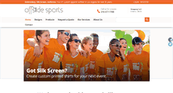 Desktop Screenshot of offsidesports.com